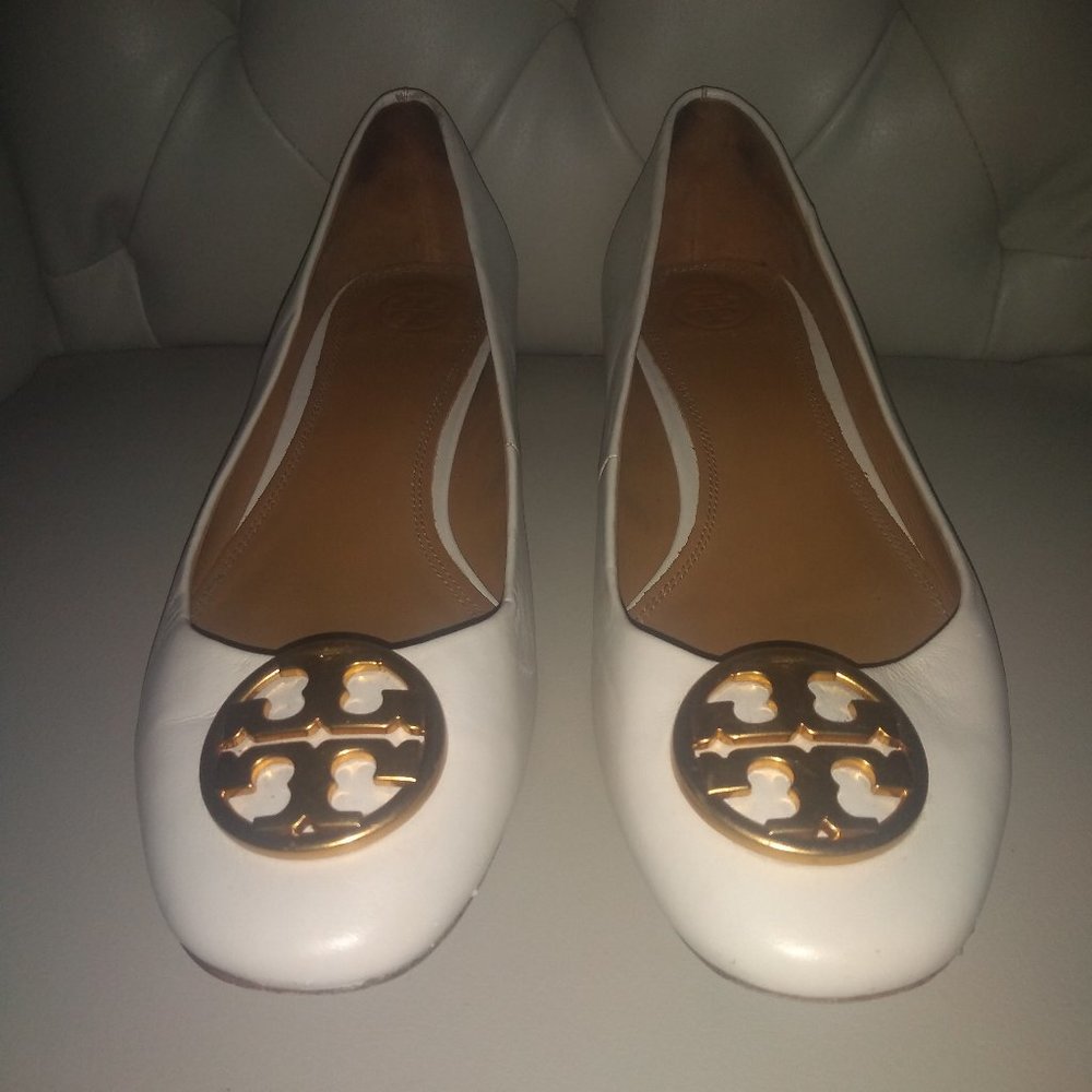 TORY BURCH Benton Low Heels Pumps 25MM  Bridal Special Occasion Size 9